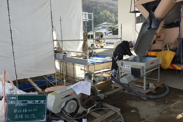 橋梁補修工事＜グラウト注入工＞の画像