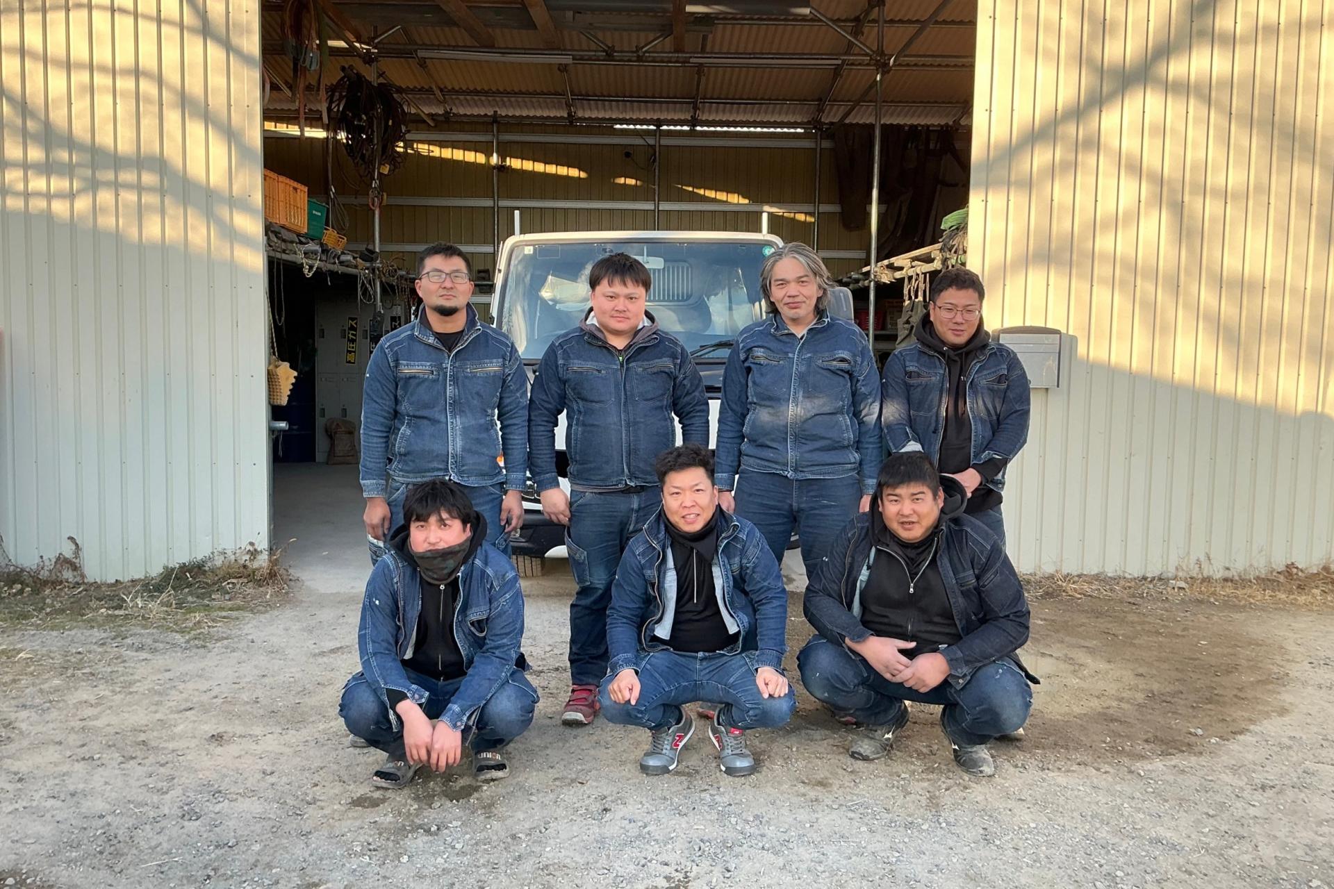 従業員集合の画像